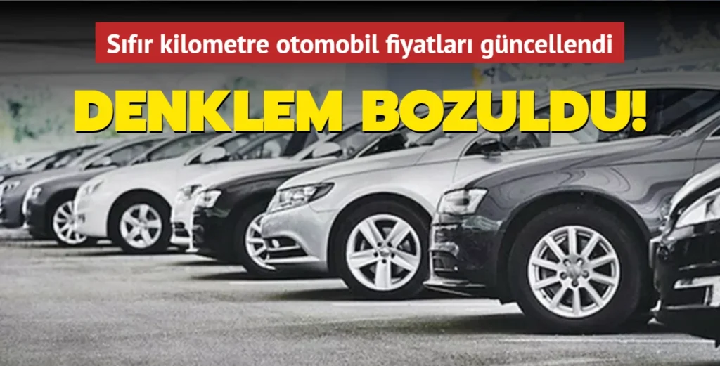 Sıfır Kilometre Otomobil Fiyatları ve Modelleri